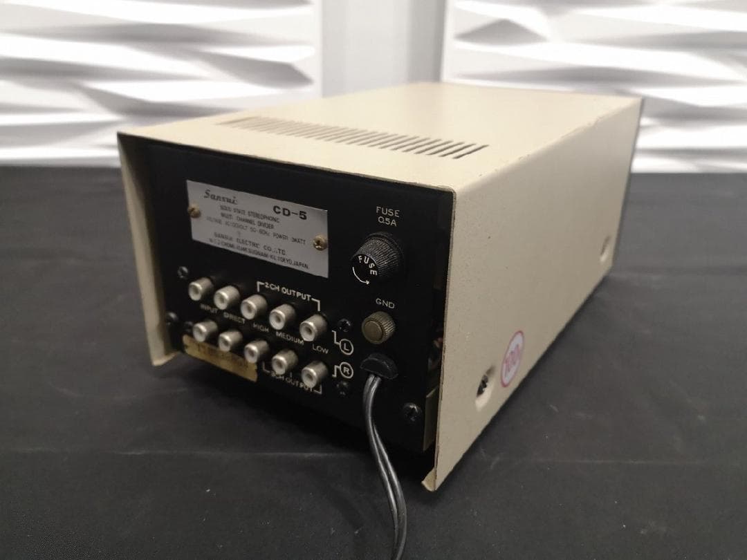 ◆大感謝祭!! SANSUI CD-5 チャンネルデバイダー m0o8697