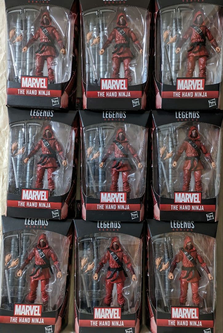マーベルレジェンド・ハンドニンジャ 9体セット