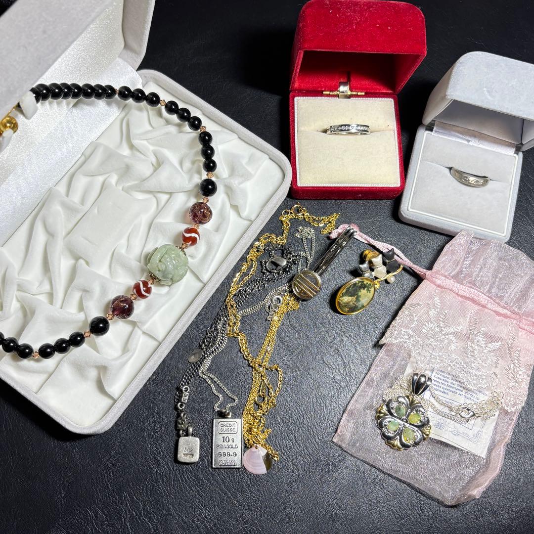 Y*U様 アクセサリー まとめ ヴィンテージ 遺品整理 など ネックレス 指輪