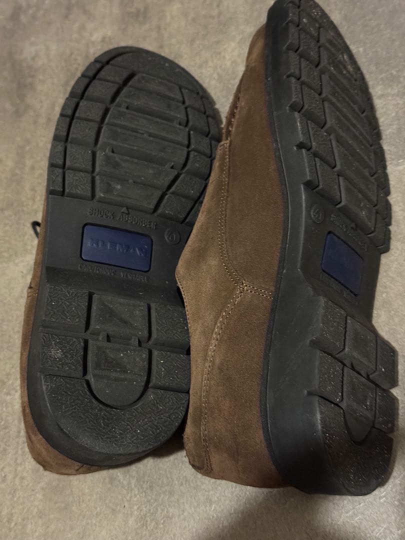 極美品　KLEMANクレマン　スエード　ダークブラウン　サイズ41 使用感極少