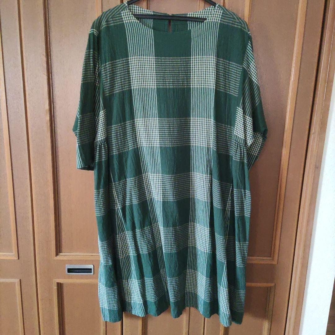 群言堂根ねチェック柄チュニックお値下げしました