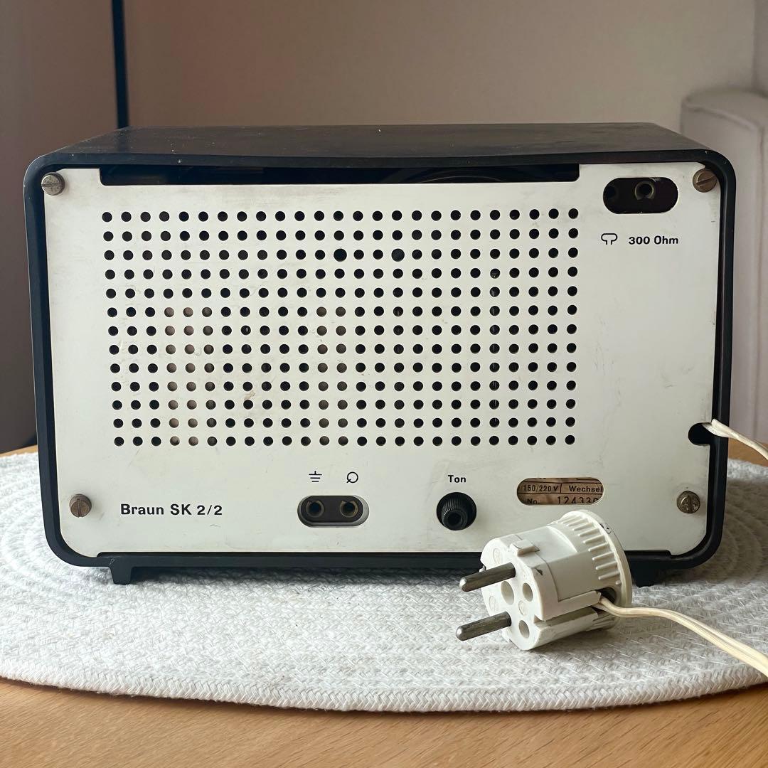 BRAUN ブラウン 『SK2/2』真空管ラジオ オーディオ ディーターラムス