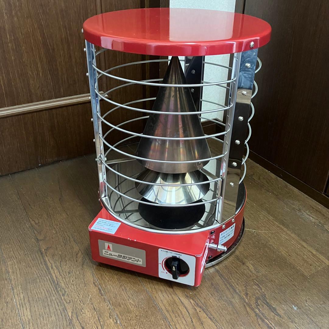 青木能率研究所 ニューラジアント AK-8 都市ガス用 ガスストーブ 動作確認済