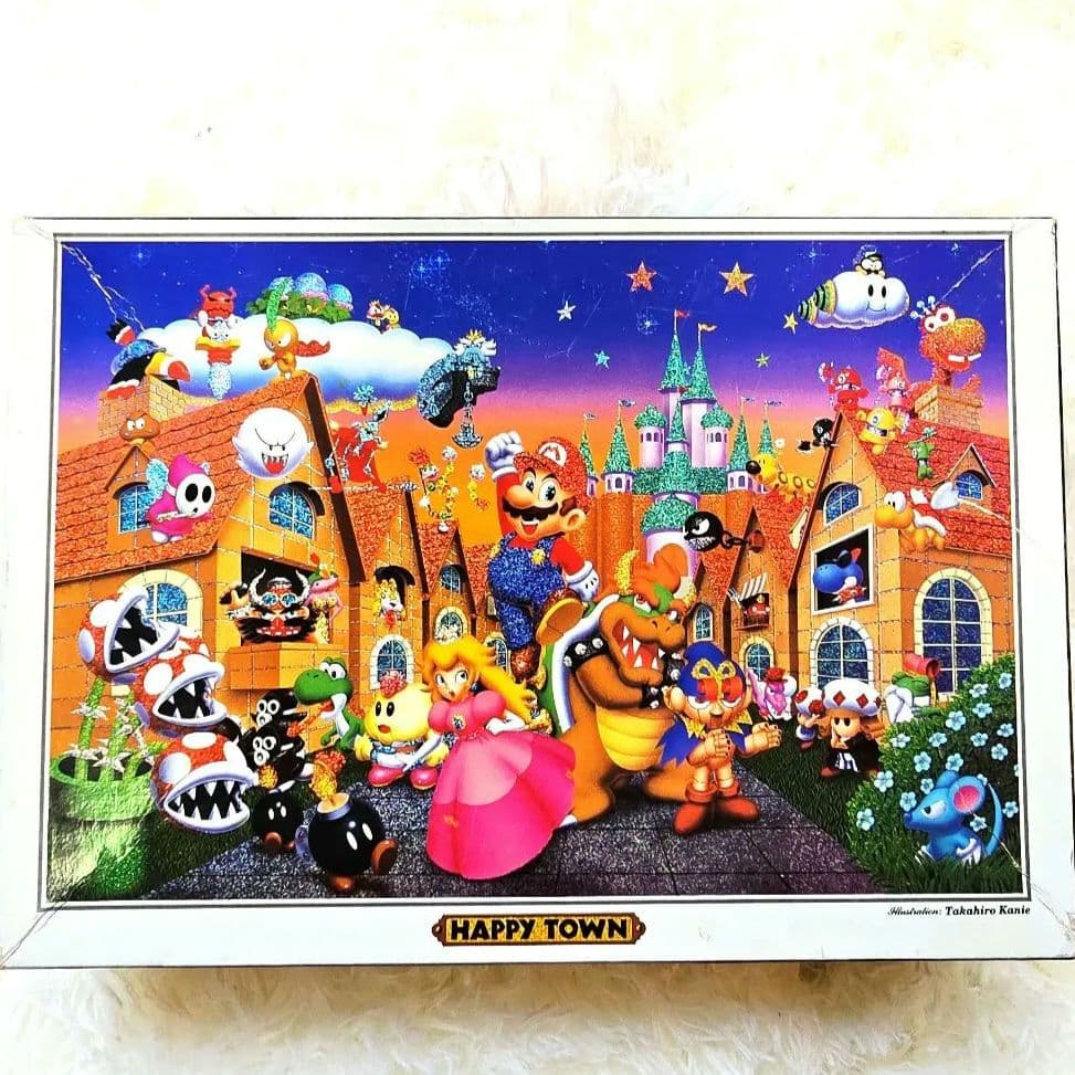 【希少】SFC スーパーマリオRPG ジグソーパズル 組立前 任天堂