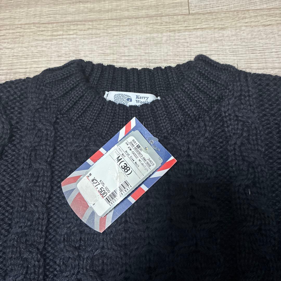 定価約2.8万 Kerry Woollen Mills セーター M 英国製