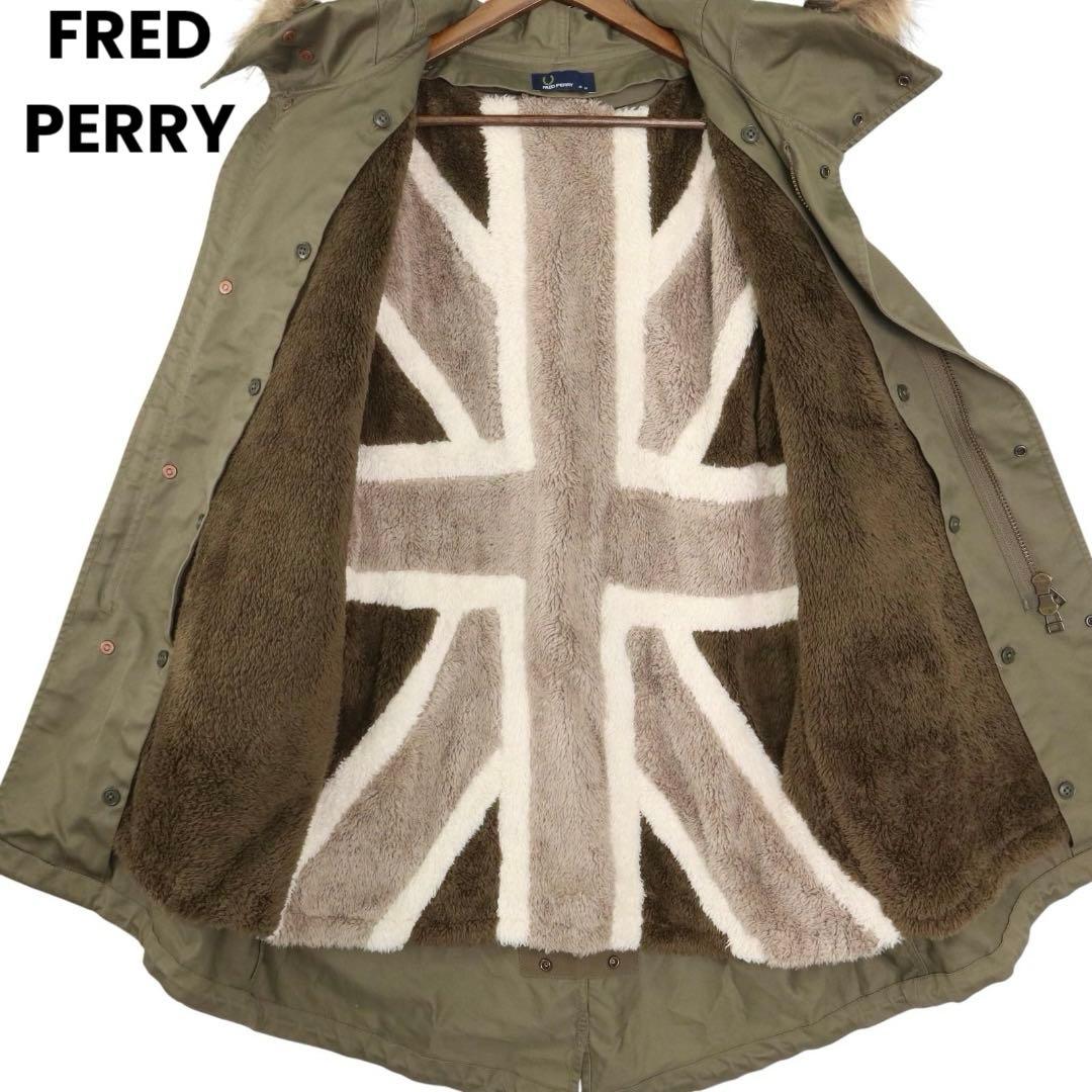 【美品✨】フレッドペリー ユニオンジャック ライナー 3wayモッズコート M