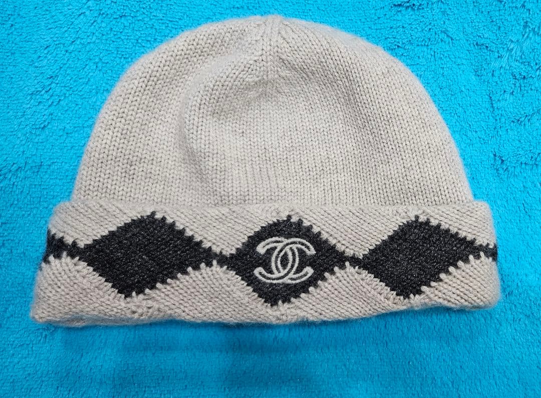 CHANEL　シャネルニット帽子