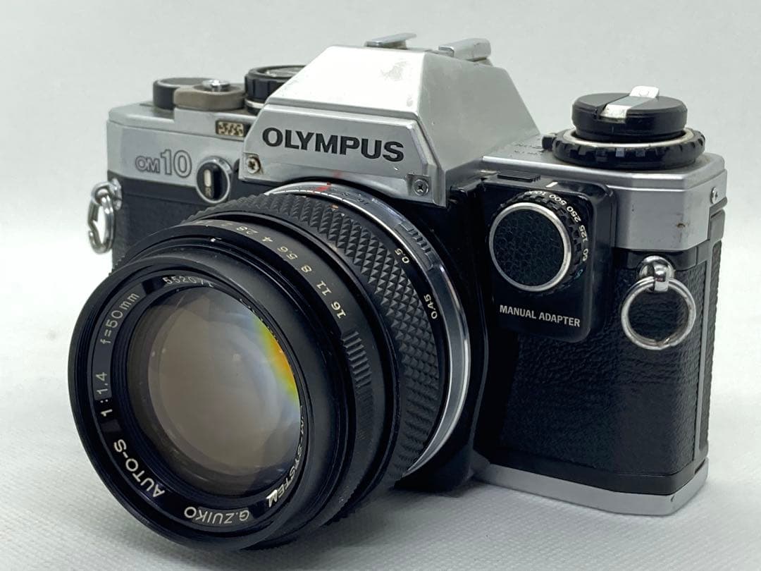 Olympus OM-10 Zuiko 50mm 1.4 マニュアルアダプター付