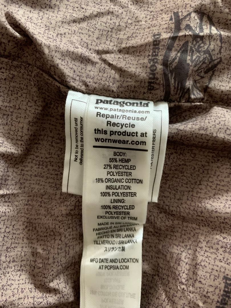 せっちゃん　patagonia フード付き　ワークウェア