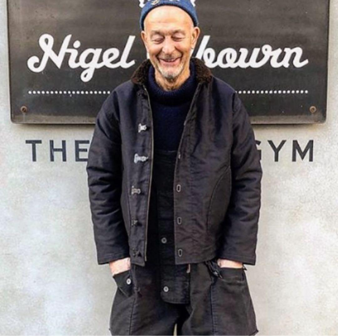 ジャケット・アウター Nigel Cabourn 40s CLIP JACKET NAVY 48