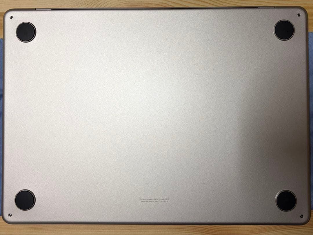 M3 13in MacBook Air スターライト 16GB 256GB