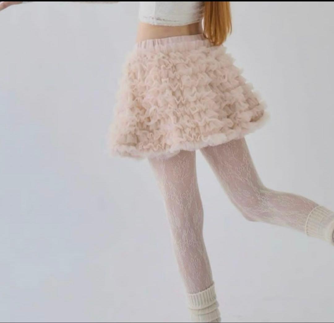 スカート treaturself volume tull balloon skirt