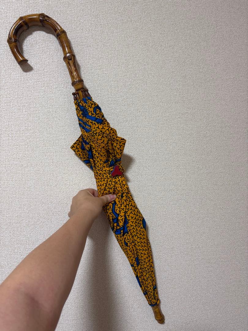 su n mi 傘　60cm 黄色馬柄　最終値下げ