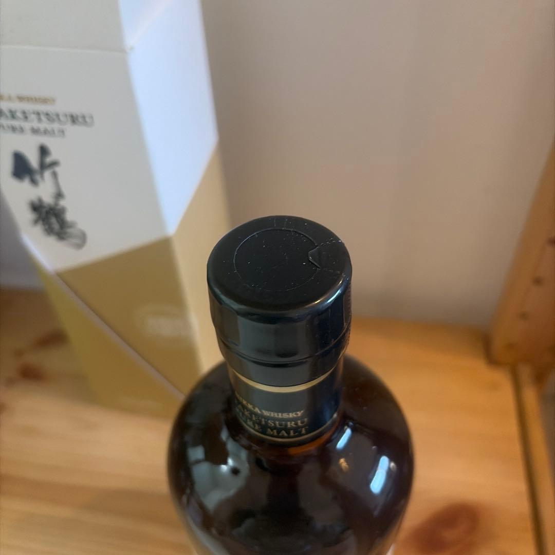 NIKKA TAKETSURU 竹鶴 ピュアモルトウイスキー 700ml 43%
