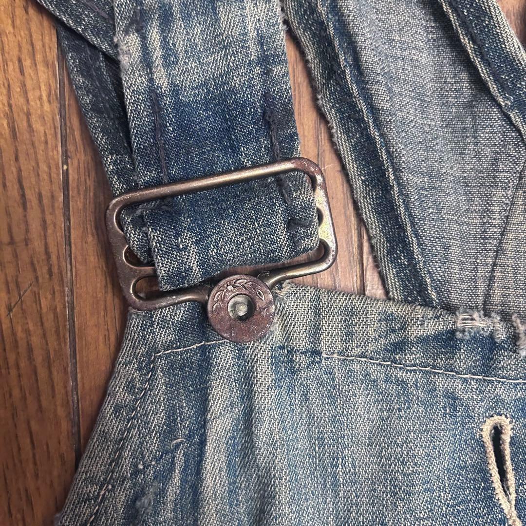 40s 50s 大戦 オーバーオール 月桂樹 vintage