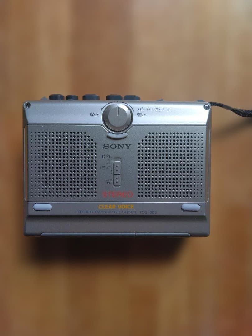 動作良好 （メンテナンス済み）ソニー TCS-600 カセットレコーダ 美品