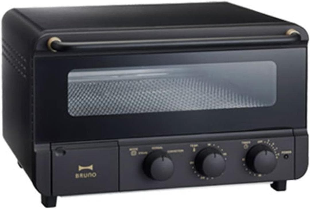 【新品未開封】BRUNOスチーム&ベイクトースター BOE067-BK ブラック