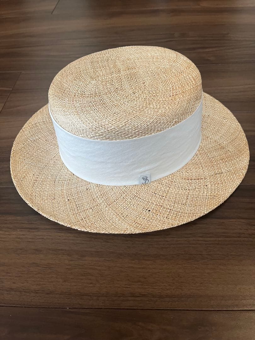 THE9SHOP KANKAN HAT 白 カンカン帽 鈴木六夏さん