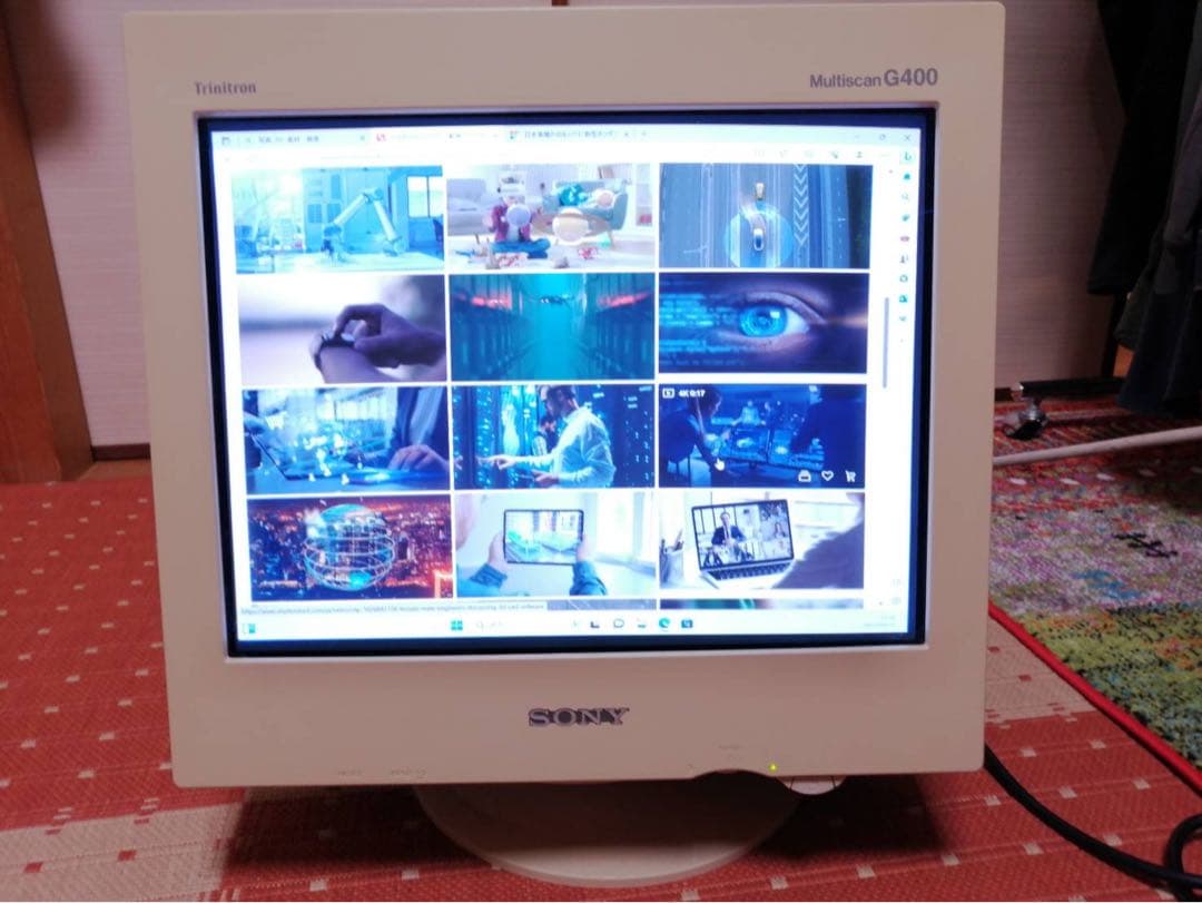 SONY Multiscan G400 17インチ CRTモニター