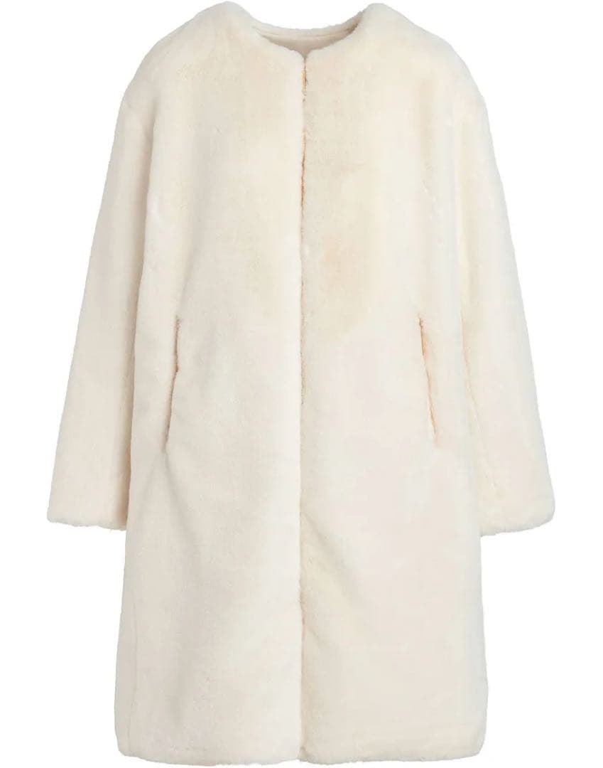 TATRAS タトラス ホワイト ファーコート 03