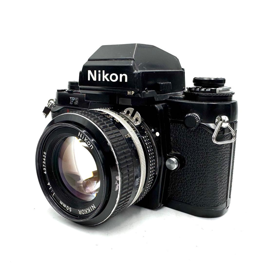 ❁完動品❁Nikon F3 HP 単焦点レンズ付き 50mm フィルムカメラ