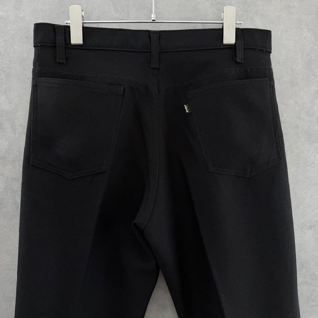 90s USA製 Levi’s スタプレスト スタプレ ブラック 黒 スラックス