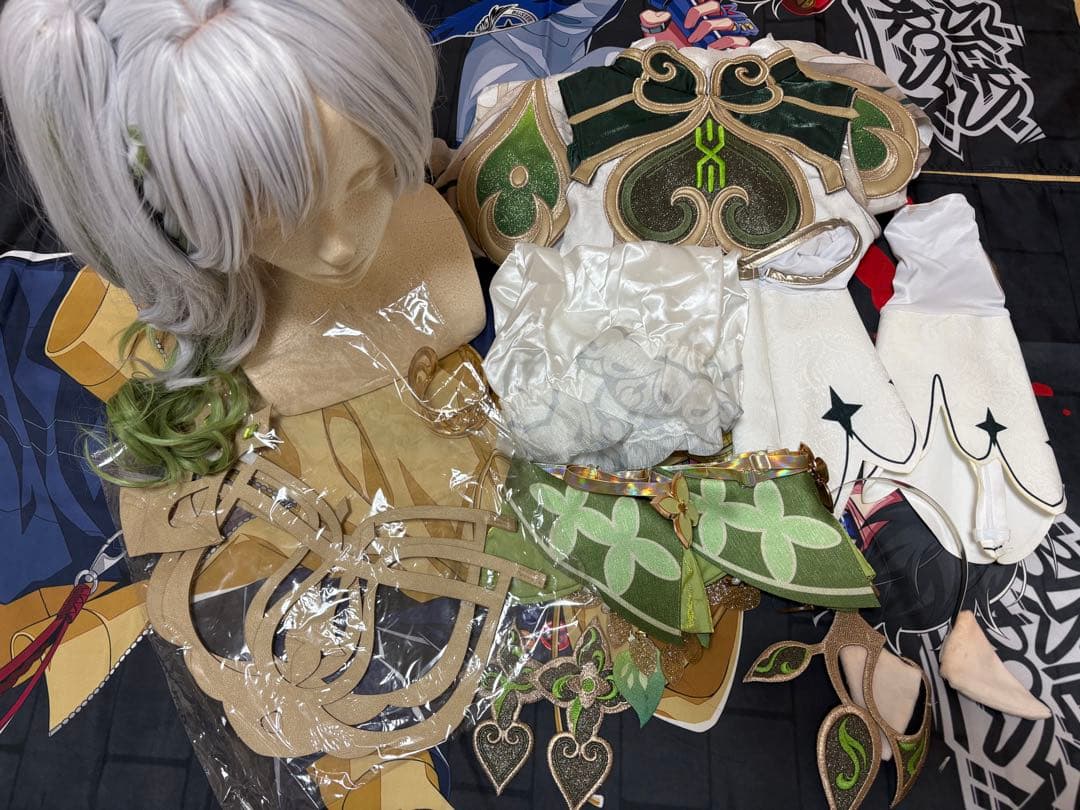 原神 コスプレ ナヒーダ 猫屋小舗 衣装 ウィッグ Mサイズ