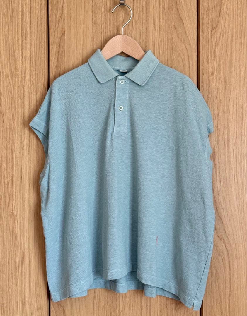 45R ジンバカノコの33色馬ポロ モスブルー