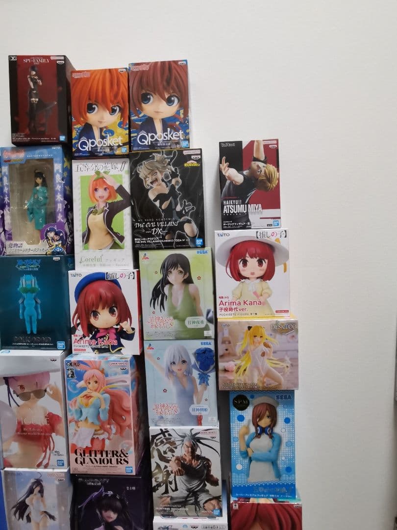 推しの子 五等分の花嫁 人気アニメ 美少女フィギュア 未開封 30体 まとめ