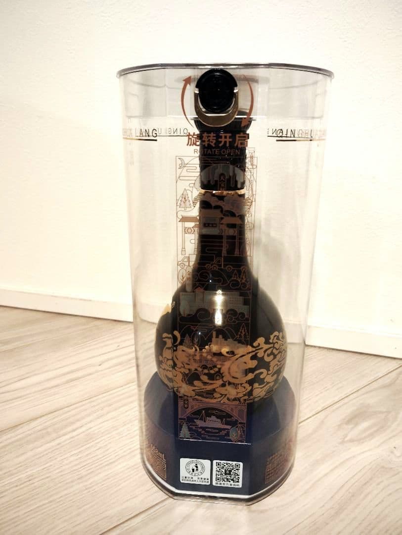 【未開封品】青花郎 透明ケース入　中国白酒