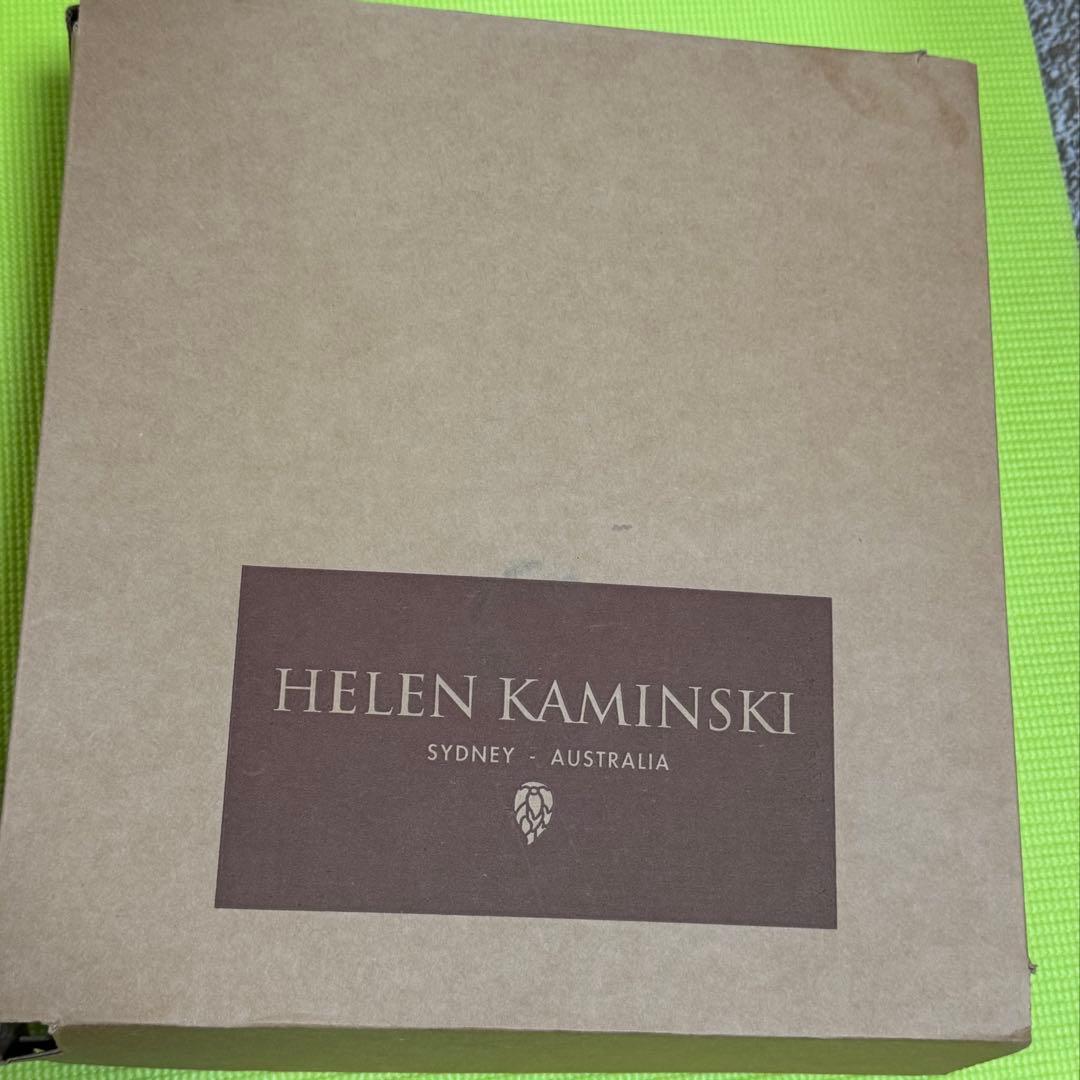 HELEN KAMINSKI 麦わら帽子 箱付き、収納袋付き