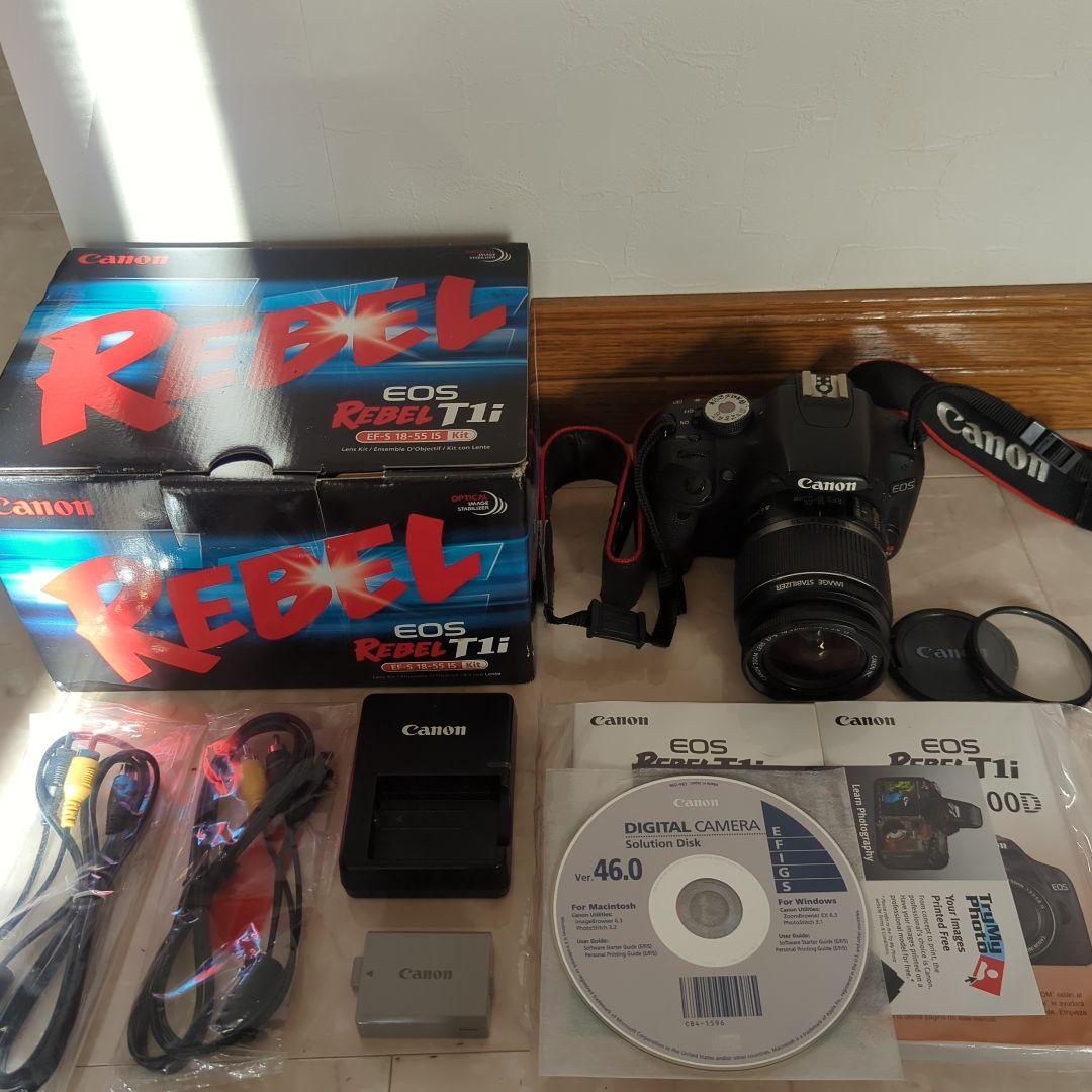 価格相談OK】Canon REBEL T1i プロテクターレンズ付き