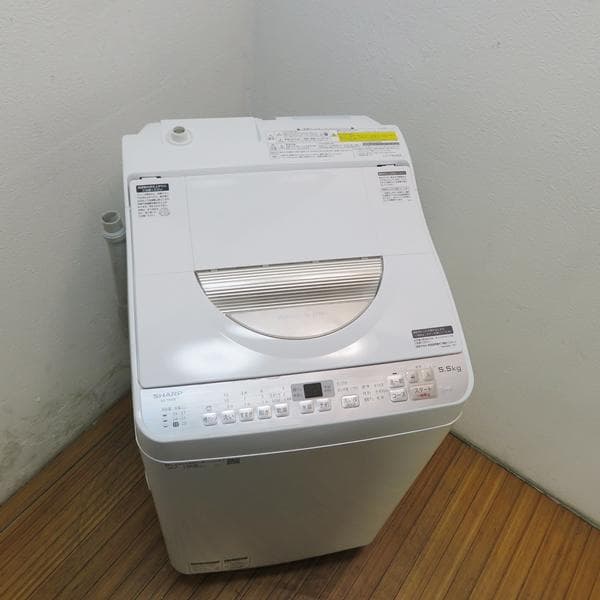 単身などにも最適な洗濯乾燥機 5.5kg SHARP LS03