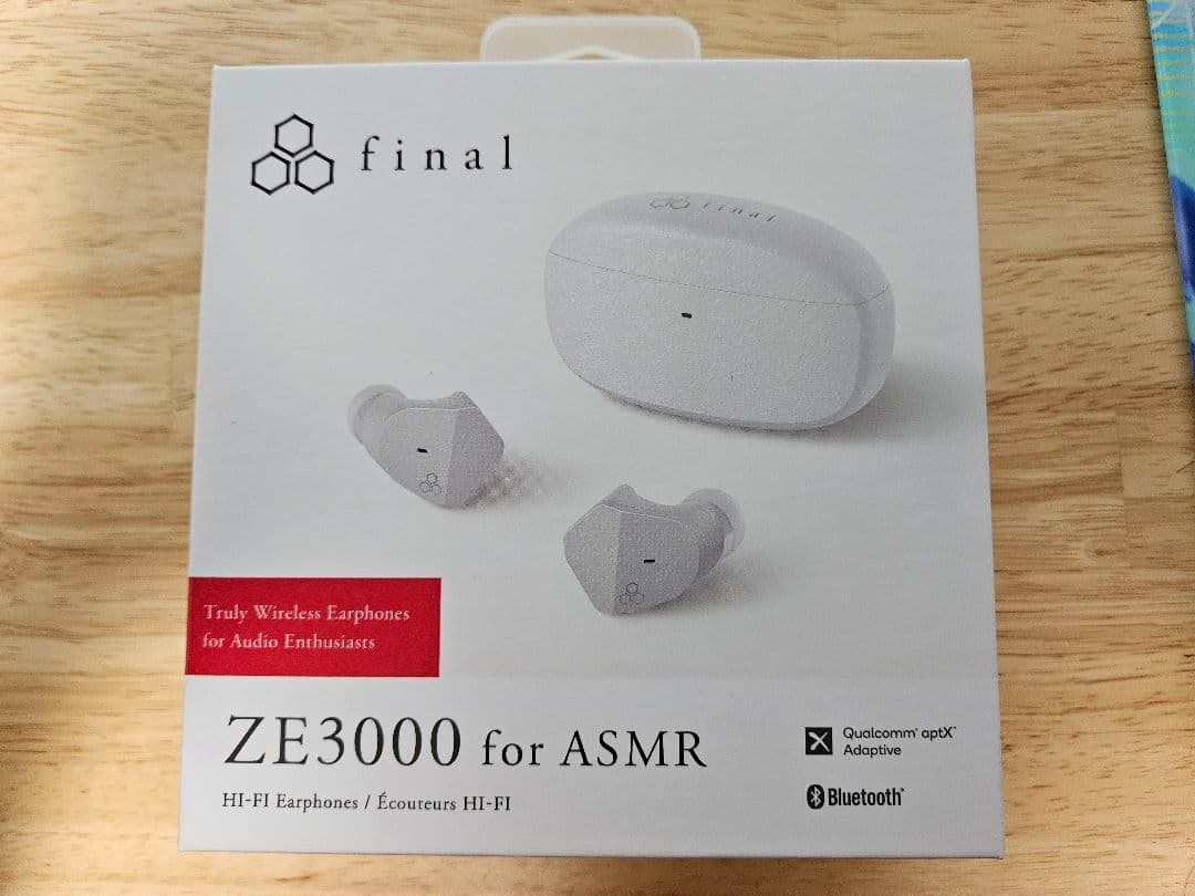 【開封品】final ZE3000 for ASMR