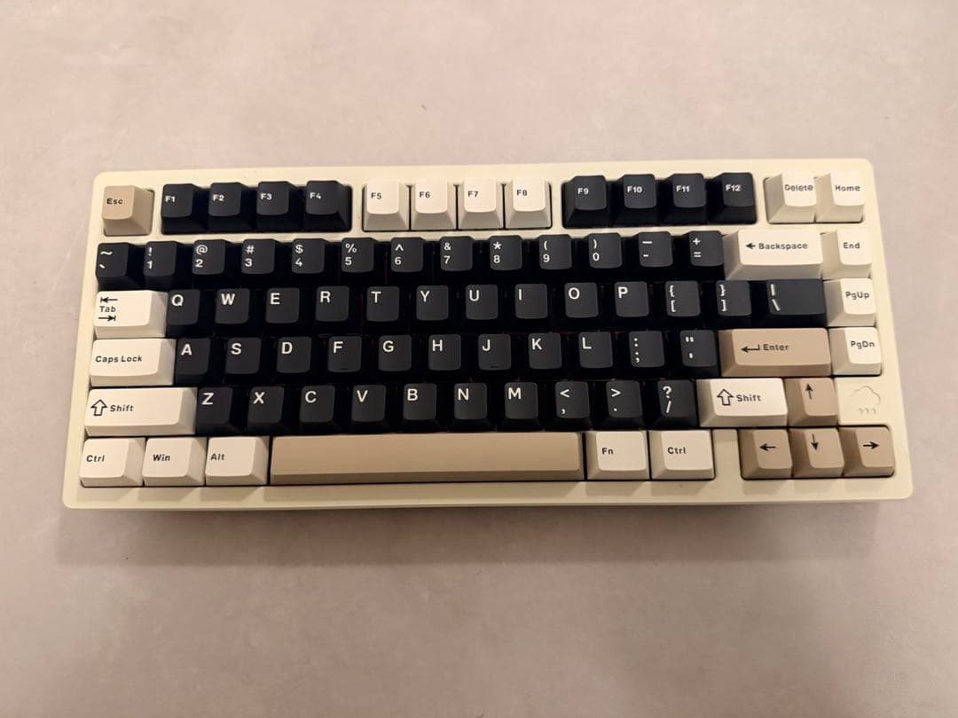 WOBKEY Rainy 75キーボード　Pro系モデル　ホワイトPro