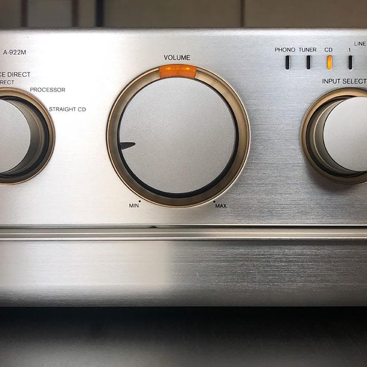 ONKYO【A-922M】プリメインアンプ（リモコン付）