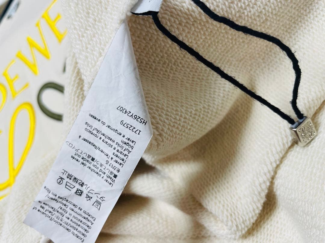 【最終値下げ】LOEWE アナグラム スウェット ベージュ S