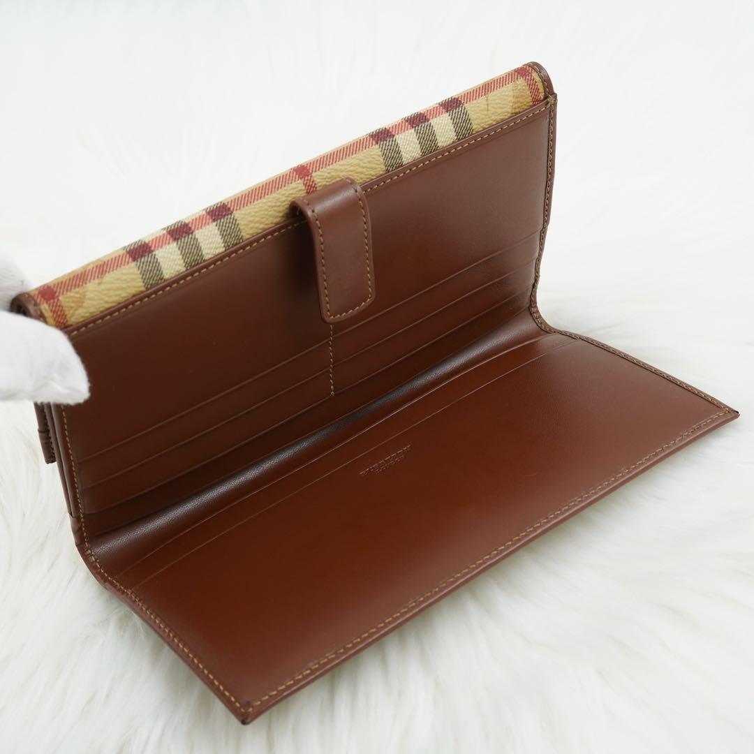 新品未使用品　箱付き　BURBERRY LONDON 長財布　ノバチェック　希少