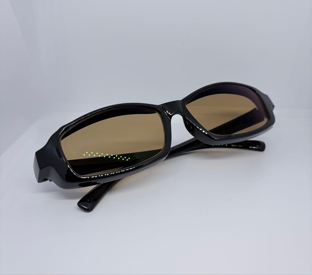 TALEX ラスターオレンジ ノンブランド枠 タレックス 偏光オーバーサングラス