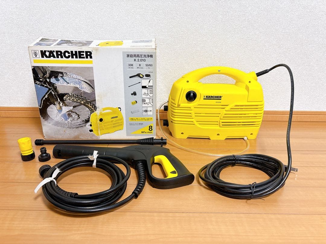 未使用 ケルヒャー 家庭用高圧洗浄機 k2.010