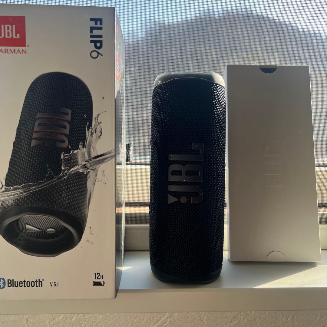JBL FLIP6 ブラック ワイヤレススピーカー