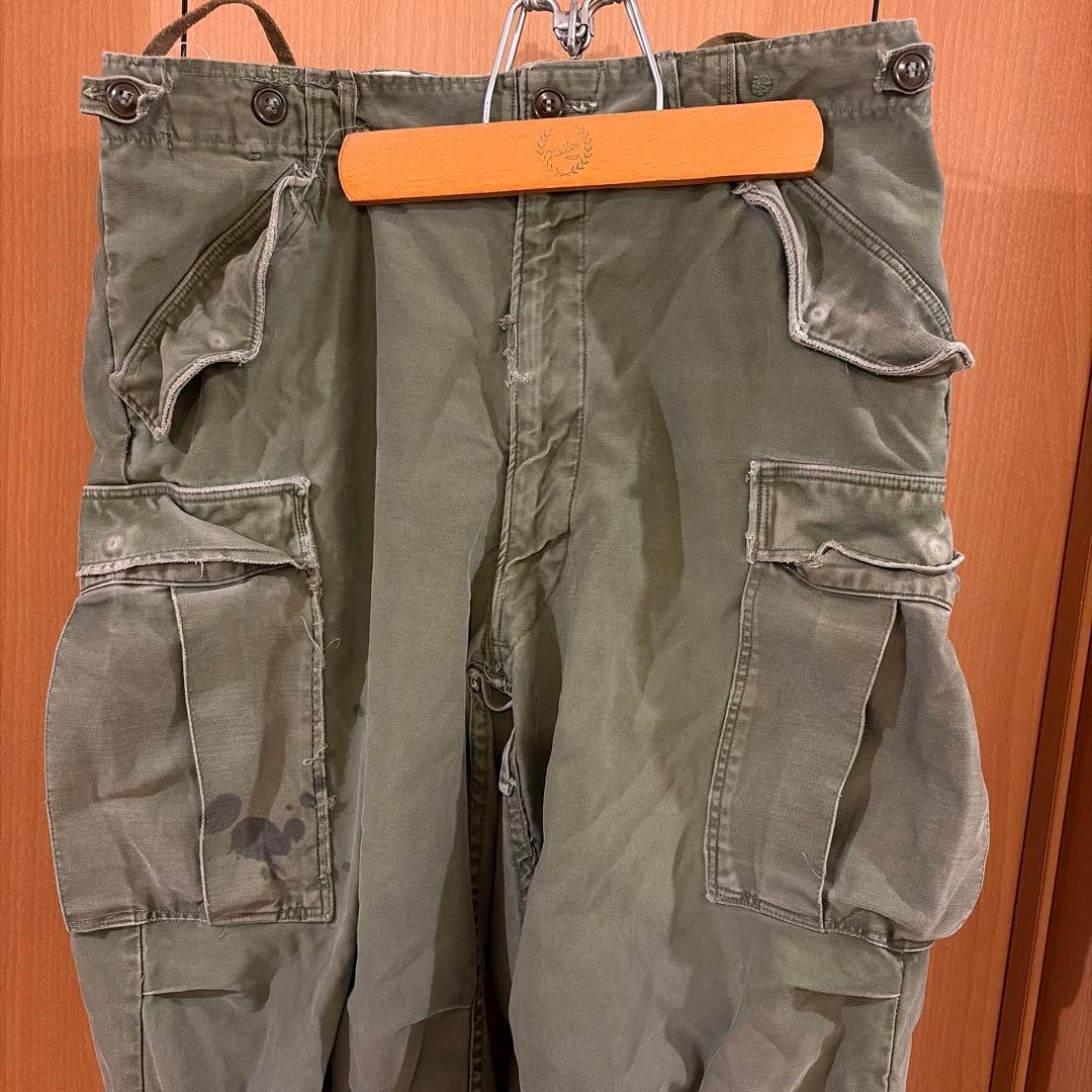 [米軍実物] Mサイズ 50s USMC M-51 パンツ ビンテージ