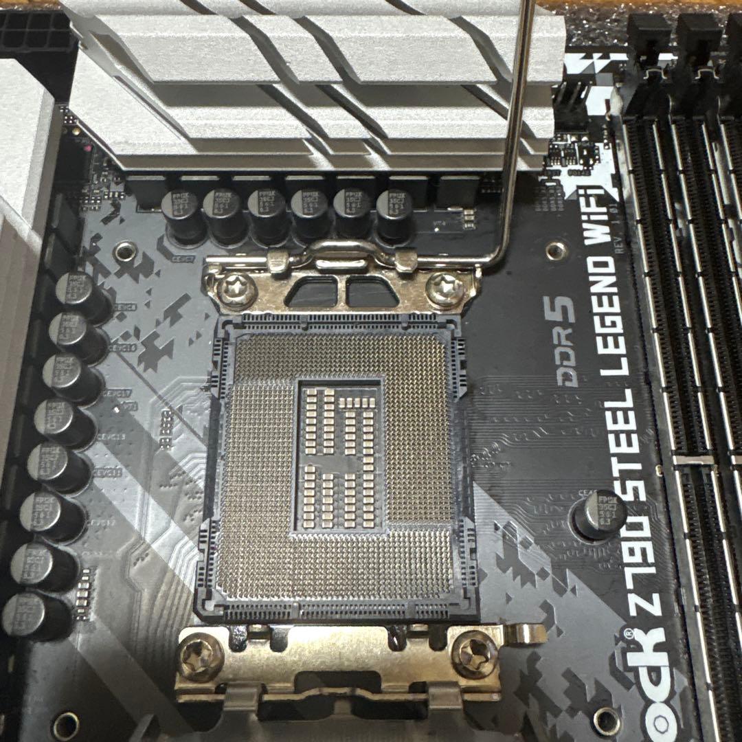 ASRock Z790 STEEL LEGEND WIFI 水冷ブロック付き