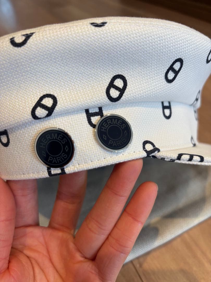 美品 HERMES キャスケット