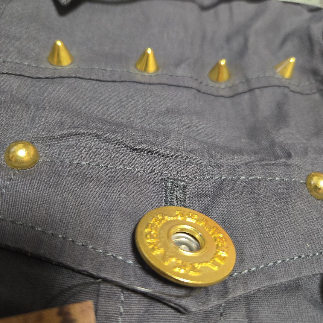 d.i.a. ダイヤ ジャケットシャツ 刺繍シャツ スタッズ 十字架 y2k