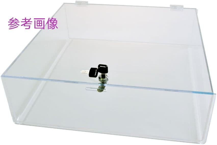 アクリルロックディスプレイケース 鍵付き ジュエリートレイ用 蓋つき