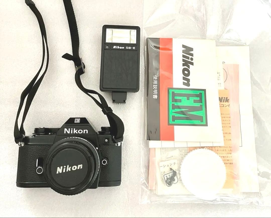 ジャンク Nikon EM 一眼レフカメラ NIKKOR 50mm f/1.8