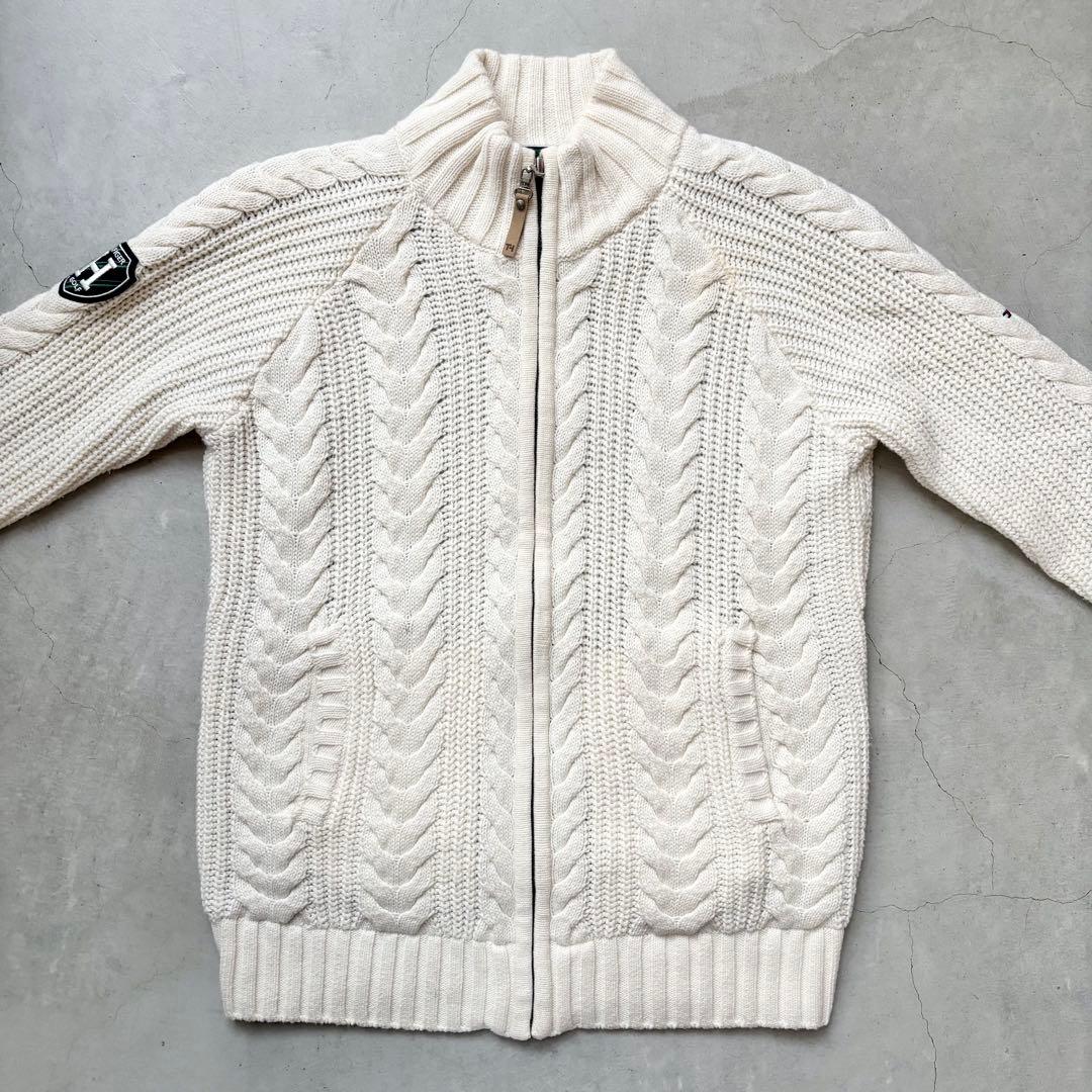   GOLF 蓄熱裏地 ジップアップニットブルゾン S