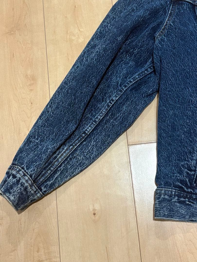 80's Lee リー ケミカルウォッシュ Gジャン デニムジャケット