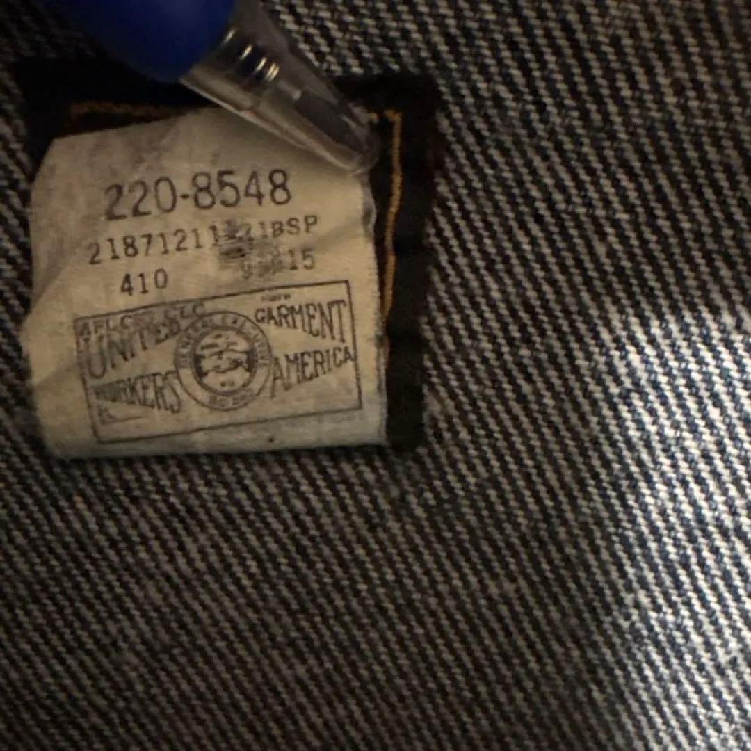 80's Lee リー ケミカルウォッシュ Gジャン デニムジャケット